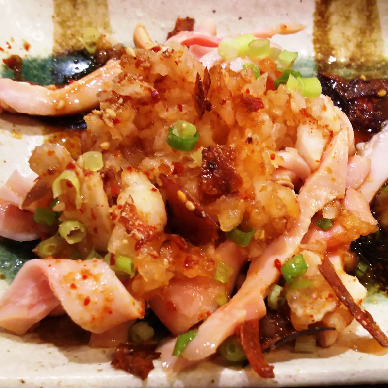 ガツのバリポン酢(大衆ホルモン肉力屋 京急川崎店)