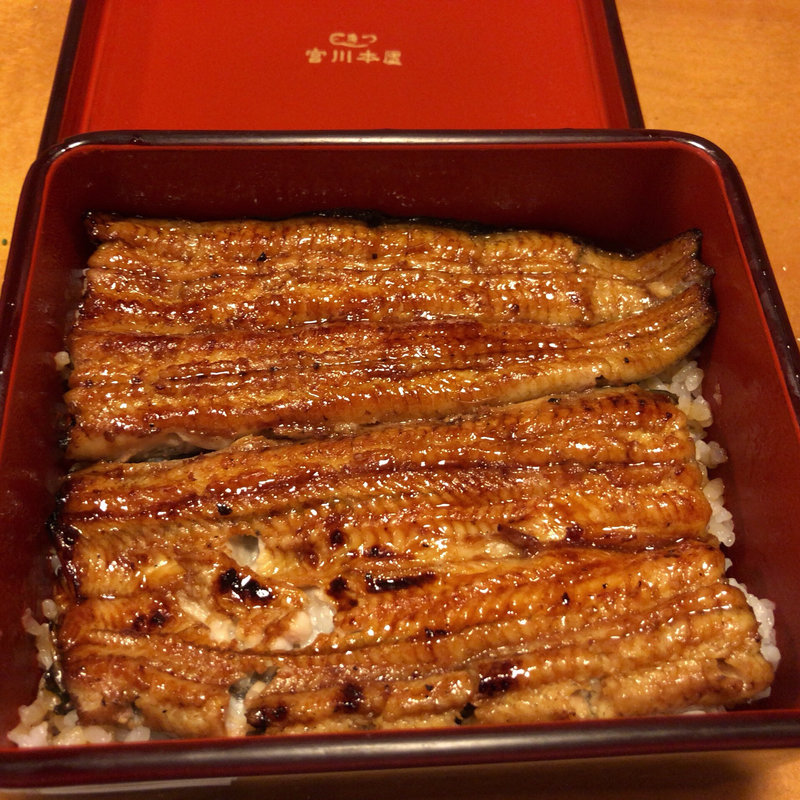 うな丼・うな重 ニ(つきじ宮川本廛)