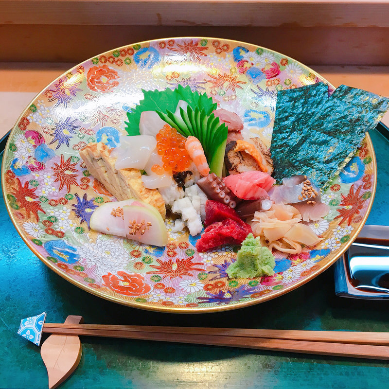 上ちらし(藪sou鮨 旬の魚)