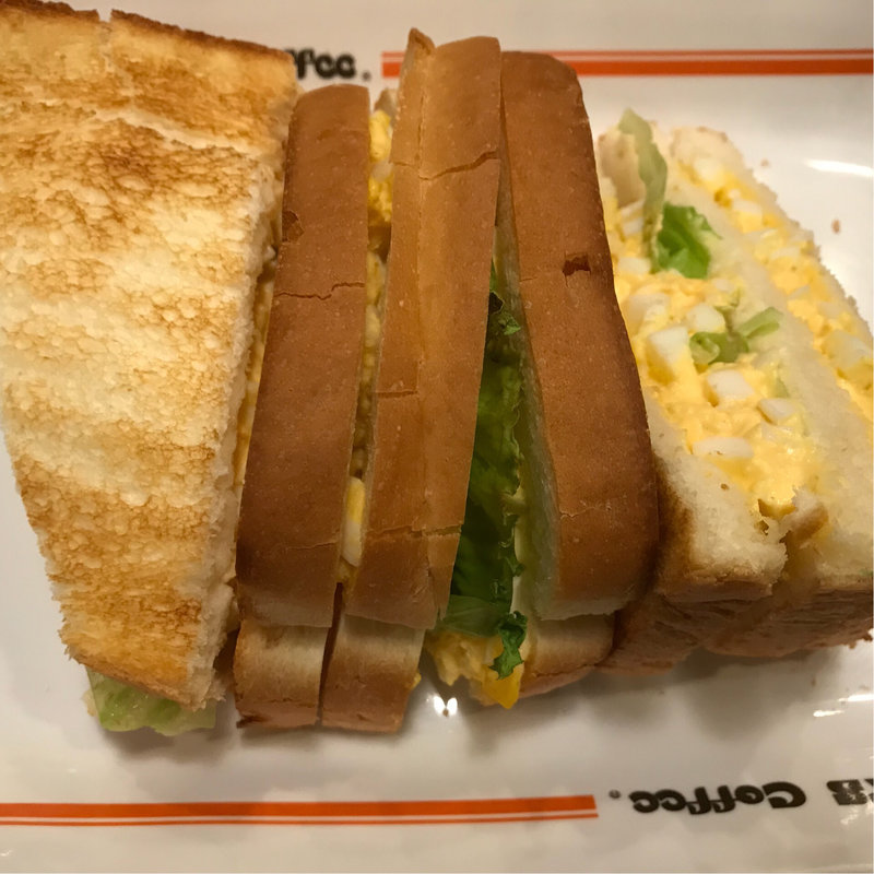 タマゴトースト(コメダ珈琲店 野々市矢作店 )