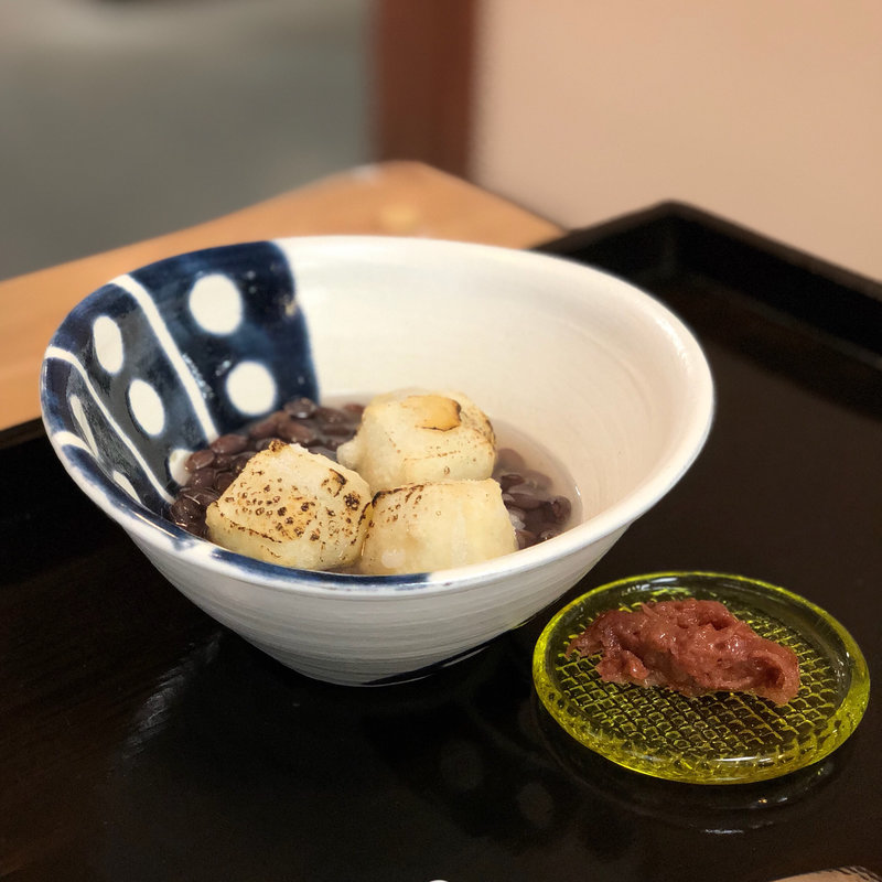 透き通るぜんざい(御福餅 本家 （おふくもち ほんけ）)
