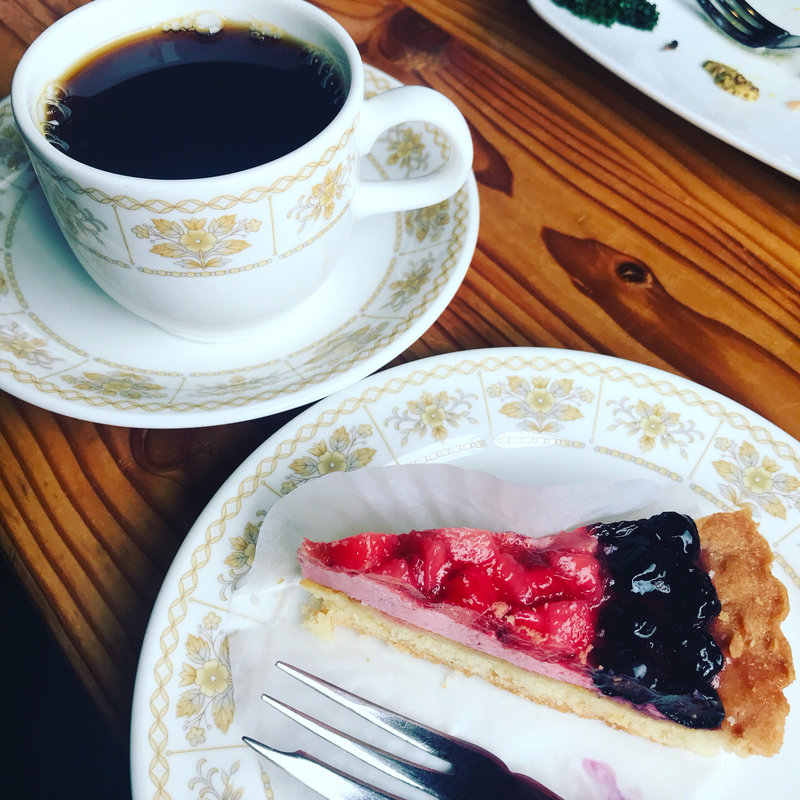 ケーキセット(燕山荘 （エンザンソウ）)