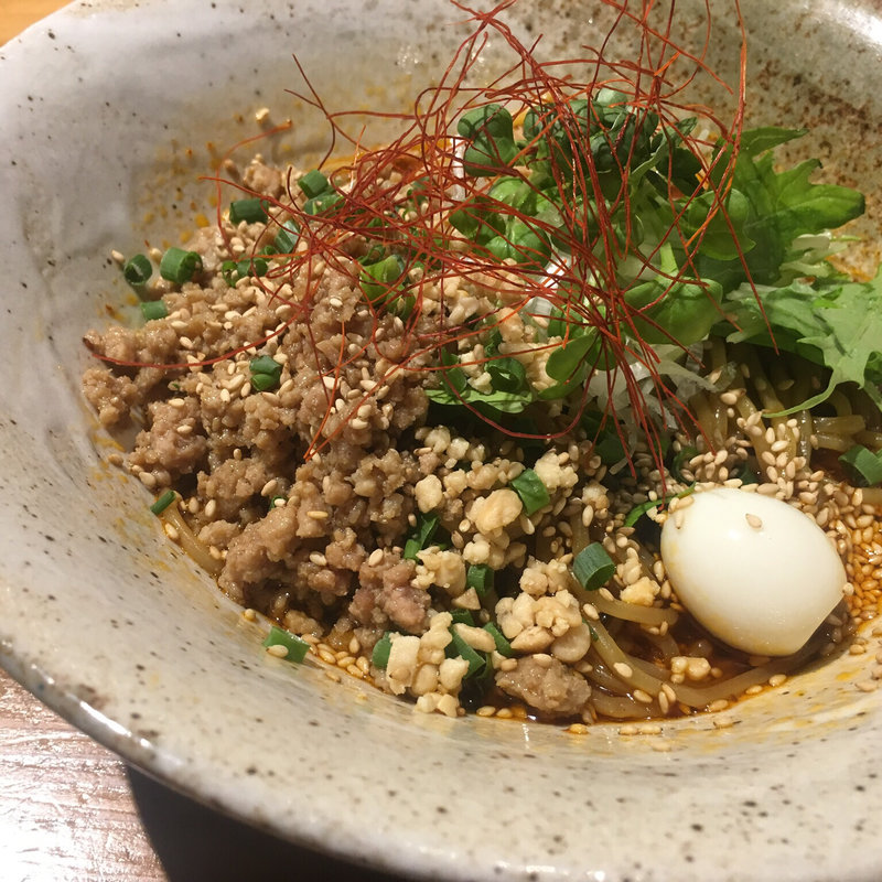 汁無し坦々麺(のるど )