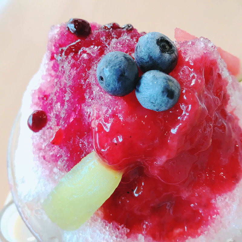 カキ氷(汐風のカフェ )