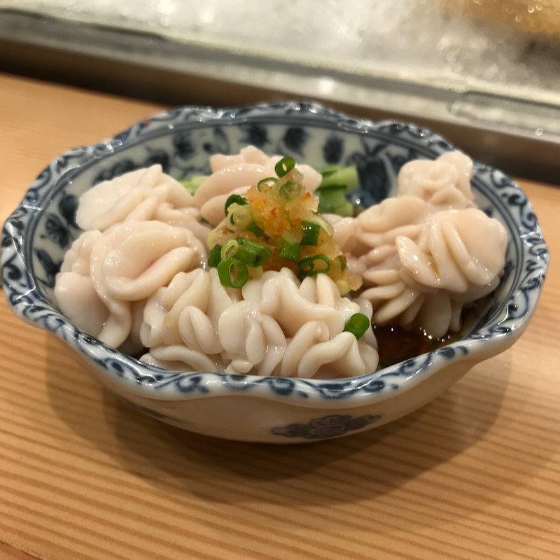 しらこポン酢(日本橋 すし 釣りきん )