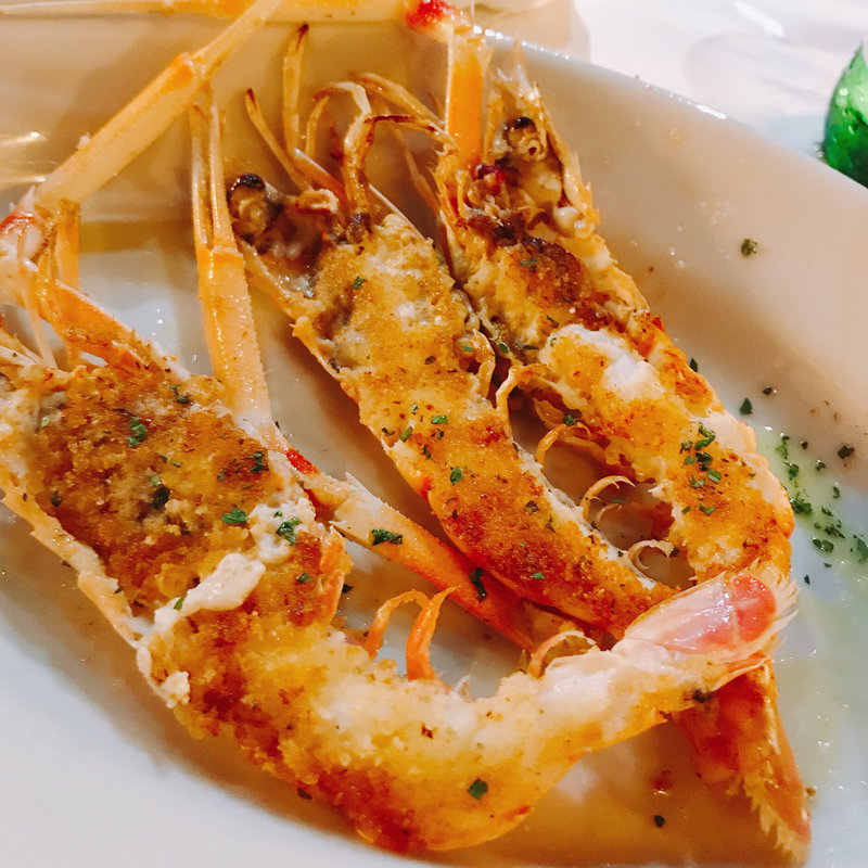 手長海老のグリル(ロンディーノ)