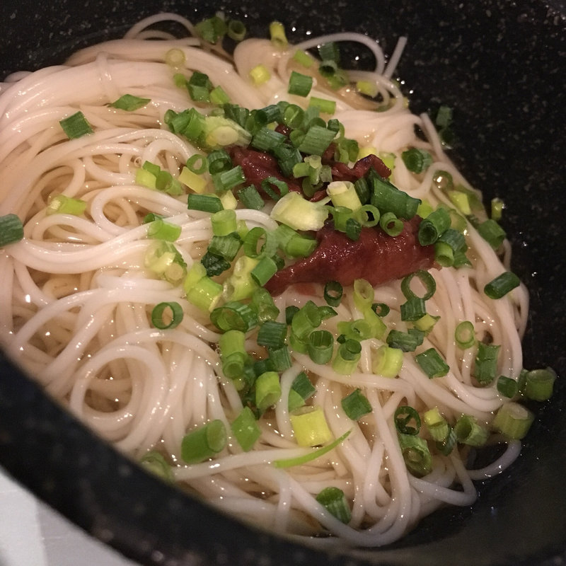 冷製汁素麺(塩梅)