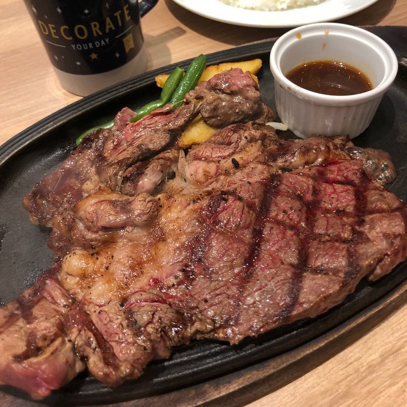 ランチデンバーステーキ(デンバープレミアムイオンモールりんくう泉南店)