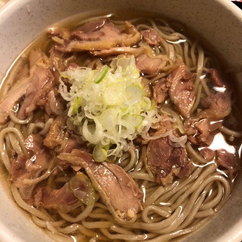 冷たい肉そば(山形一寸亭 （やまがたちょっとてい）)