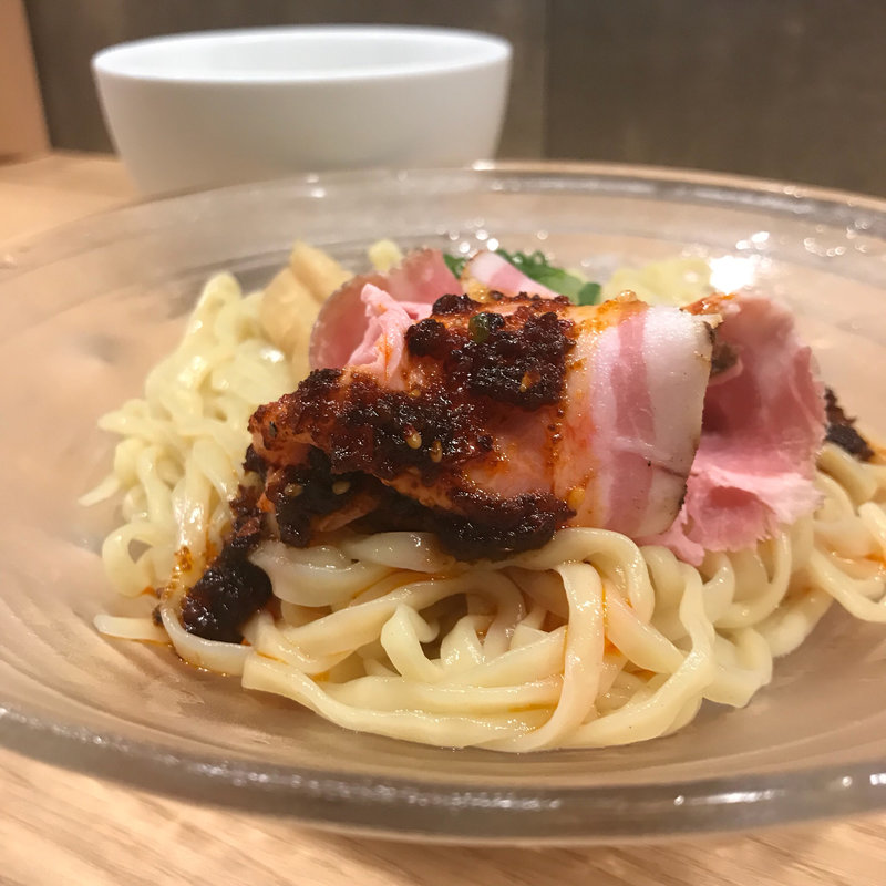 限定 冷製クリーム豆乳つけ麺(らーめん MAIKAGURA)
