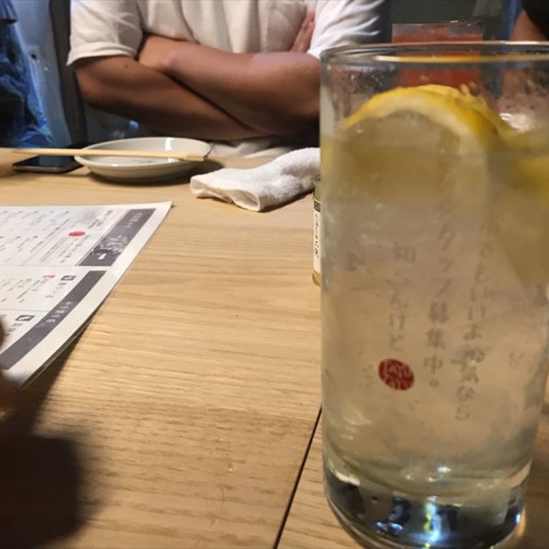 酎ハイレモン(串焼き 焼とんyaたゆたゆ裏天王寺店)