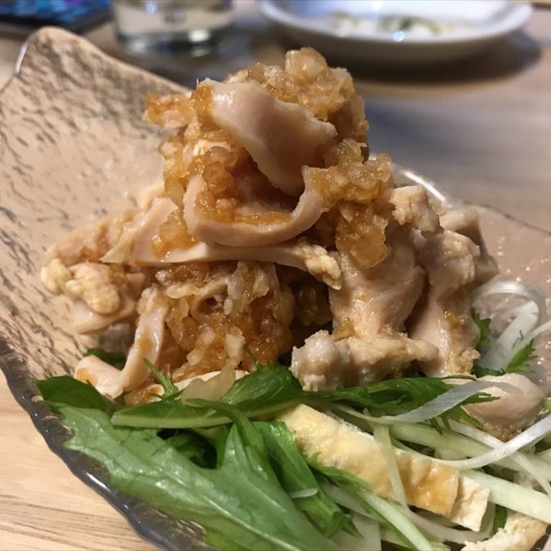 ガツの冷菜(串焼き 焼とんyaたゆたゆ裏天王寺店)