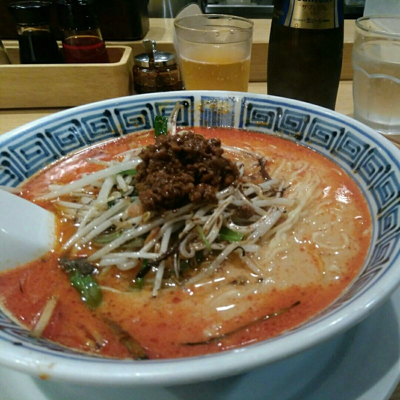 担々麺（5辛） (希須林 担々麺屋 赤坂店 （キスリン タンタンメンヤ）)
