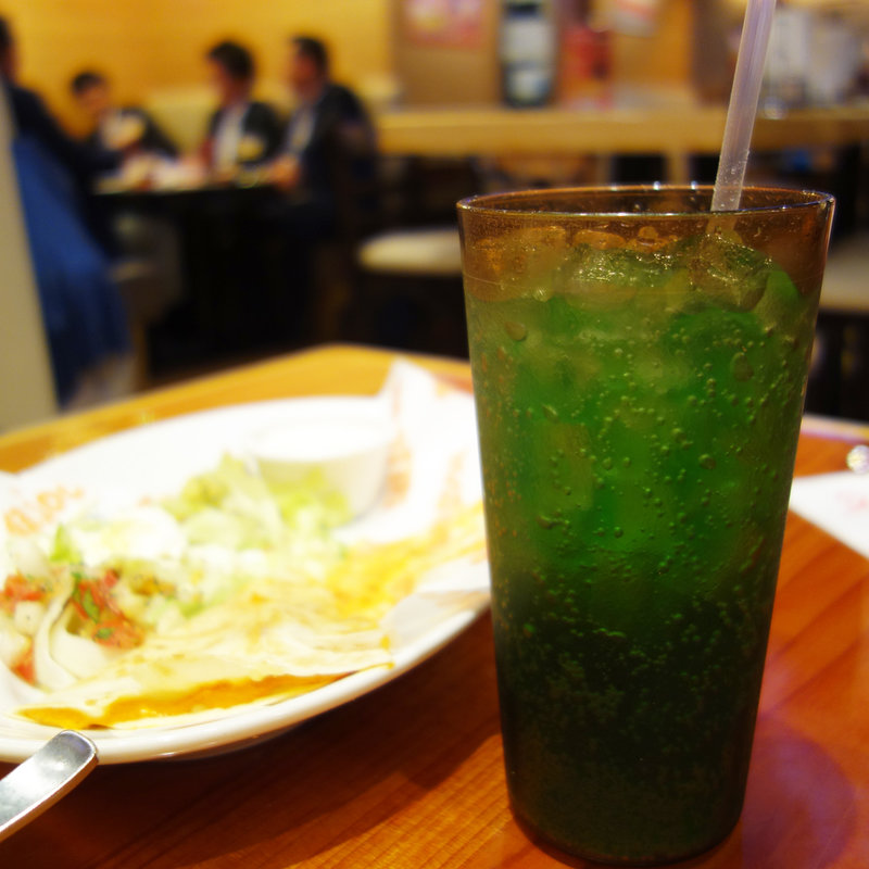 メロンソーダ(HOOTERS 福岡店)