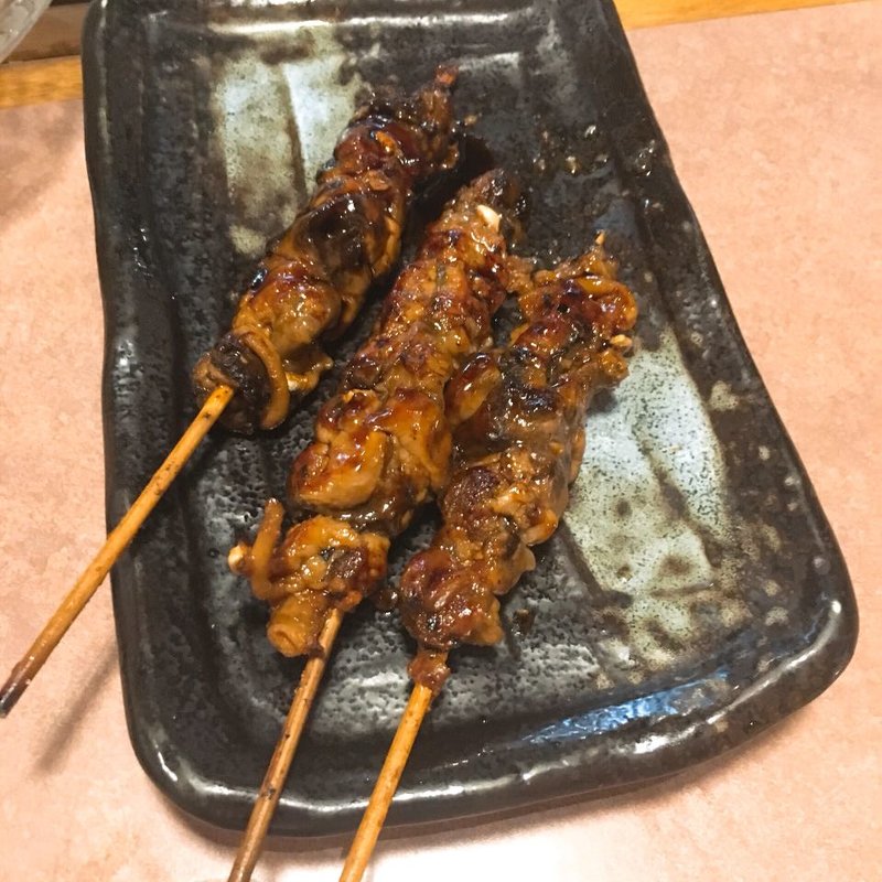 うなぎ肝焼き(薩摩串焼・釜めし おごじょ家 門前仲町店)