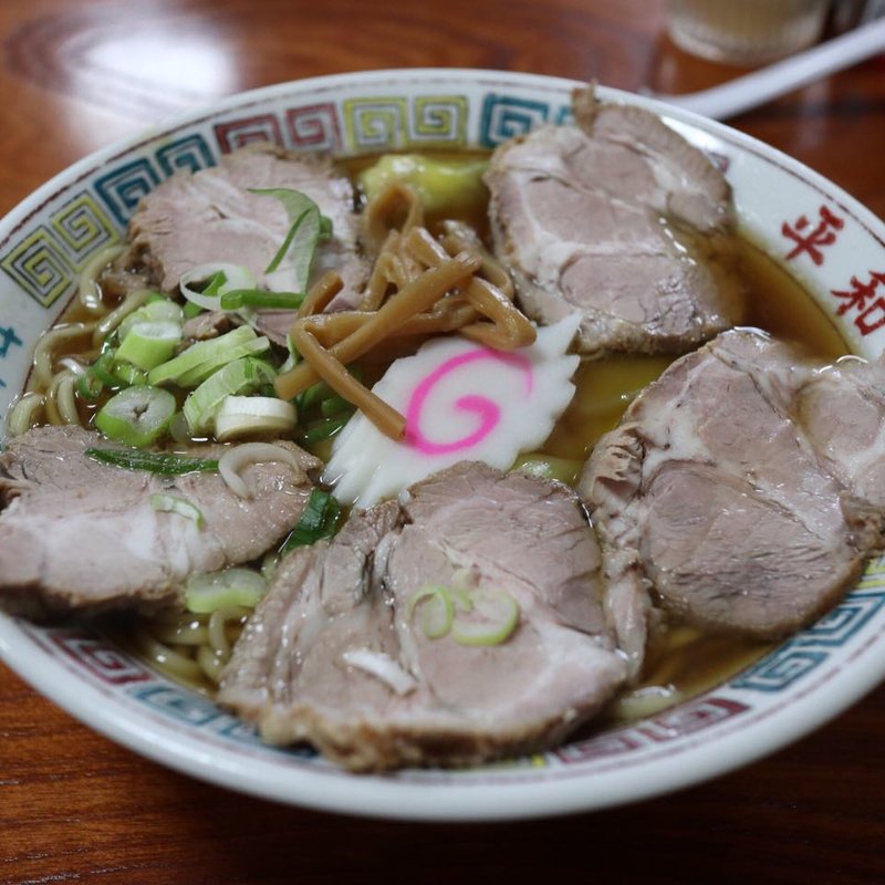 チャーシューワンタンメン(平和園)
