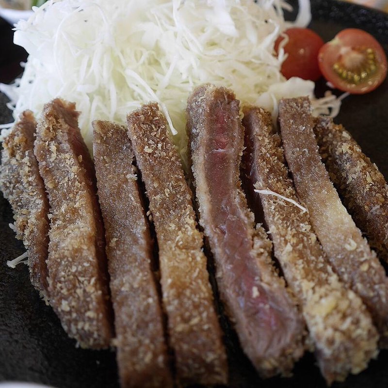 淡路牛の牛カツランチ(絶景レストラン  うずの丘)