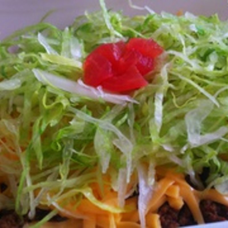 タコライスチーズ野菜(うっしータコライス)