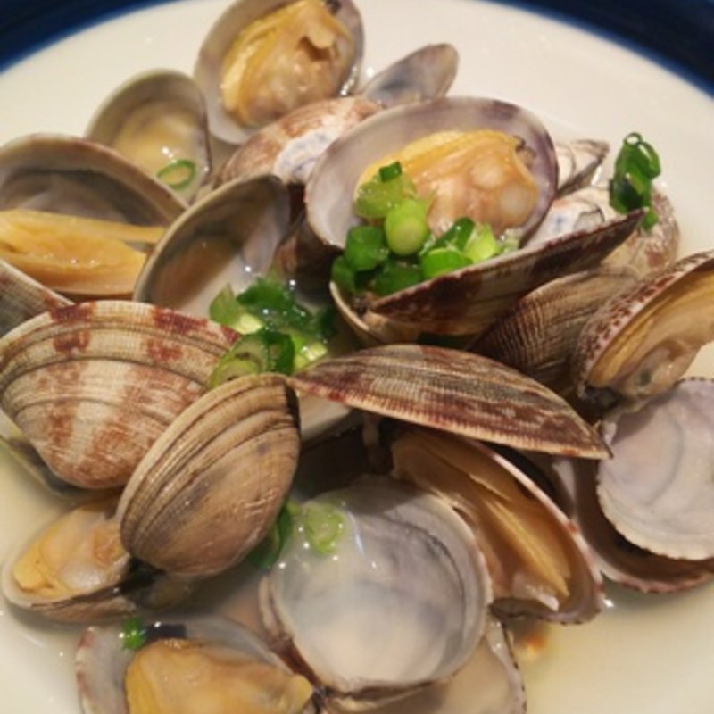 アサリの酒蒸し(うるく亭)