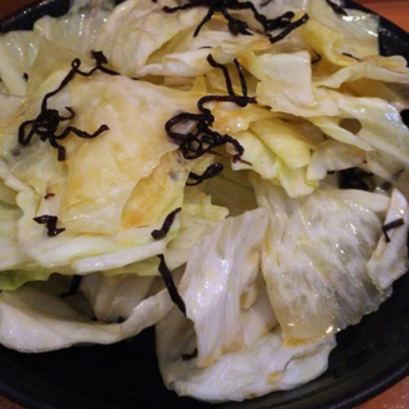 キャベツを塩昆布で和えたやつ(おる商店 )