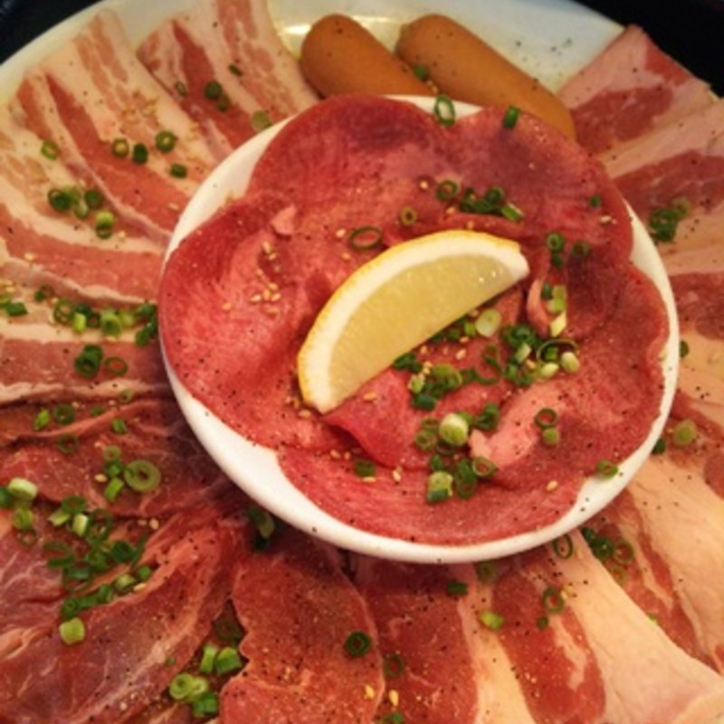 焼肉盛り合わせ定食(肉御殿)