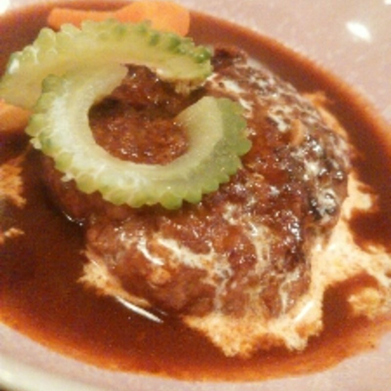 ハンバーグ(まいすく家)