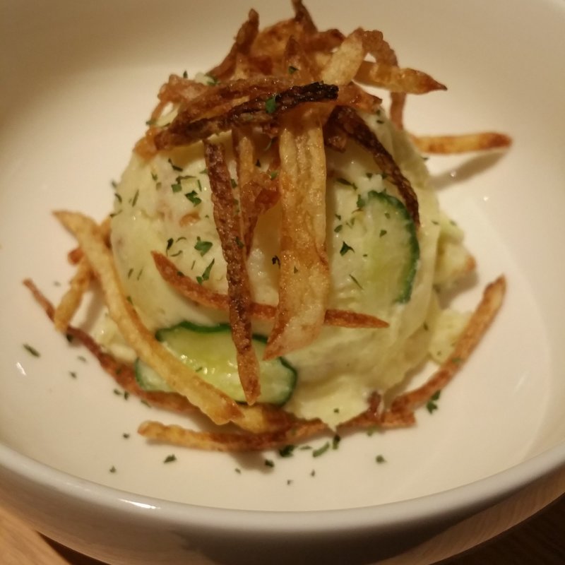 ポテトサラダ(炭火串焼き 鶏料理 鶏福 （スミビクシヤキ トリリョウリ トリフク）)