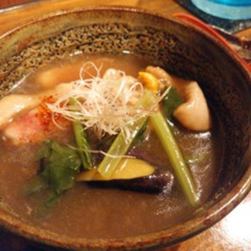 鴨となすのくず餡(旬の肴 まちだ )