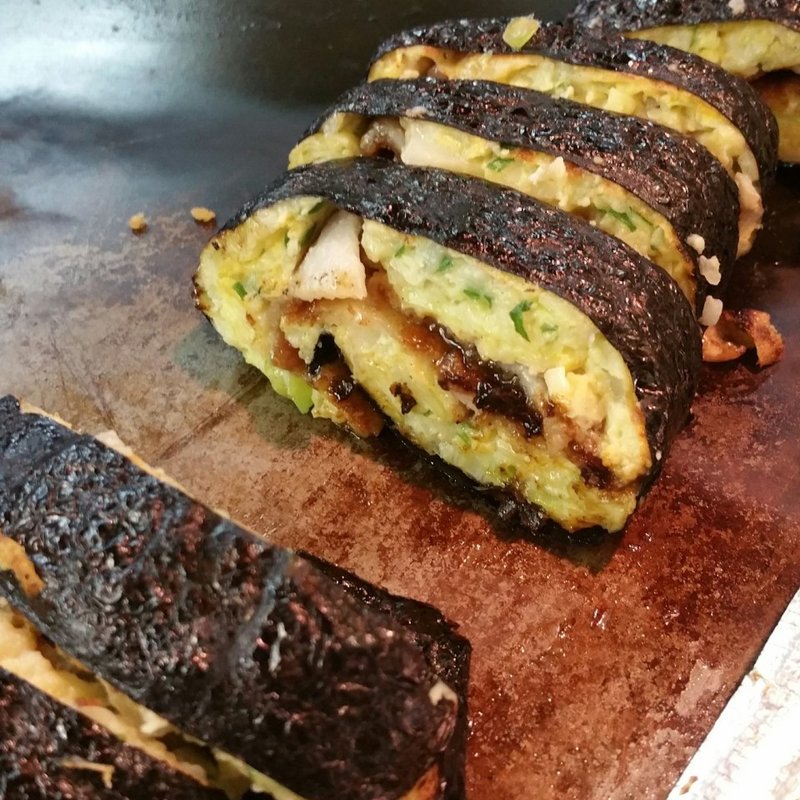 玉子のり巻き(お好み焼き ひかり)