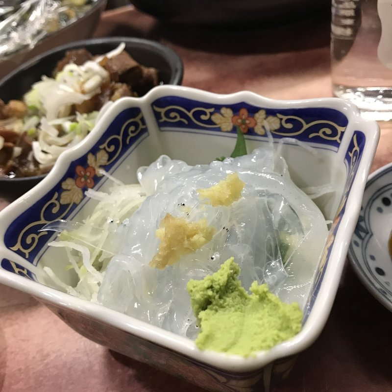 のれそれ(みたかや酒場)