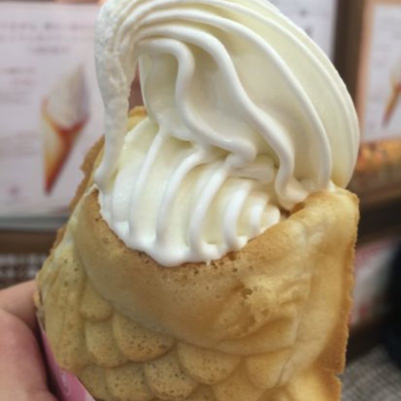 クレミア鯛パフェ(タイヤキスイーツ 鯛パフェ 海浜幕張店)