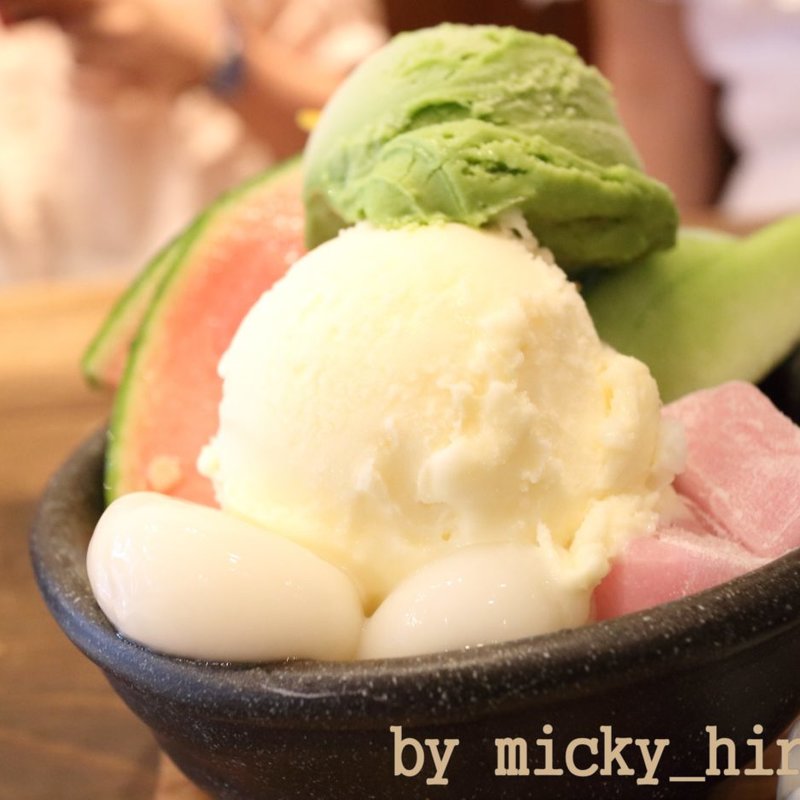 季節のあんみつ(北斎茶房)