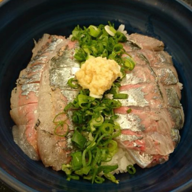 二食感活あじ丼(いけすや )