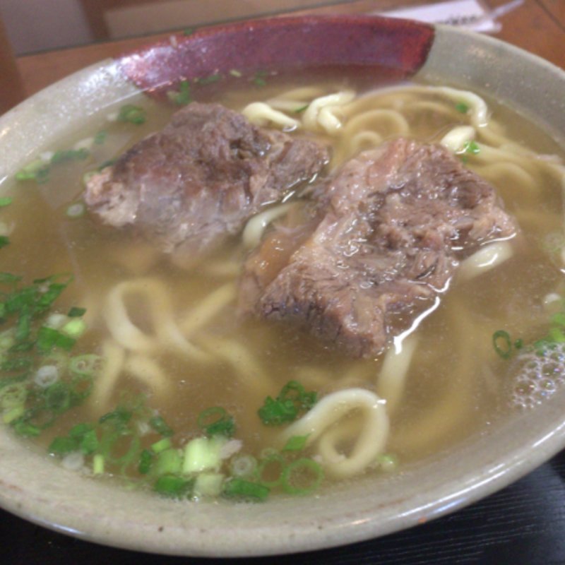 元祖ソーキそば（小）(我部祖河食堂 中城店)