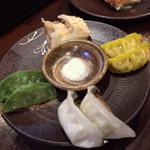 餃子4種盛り合わせ