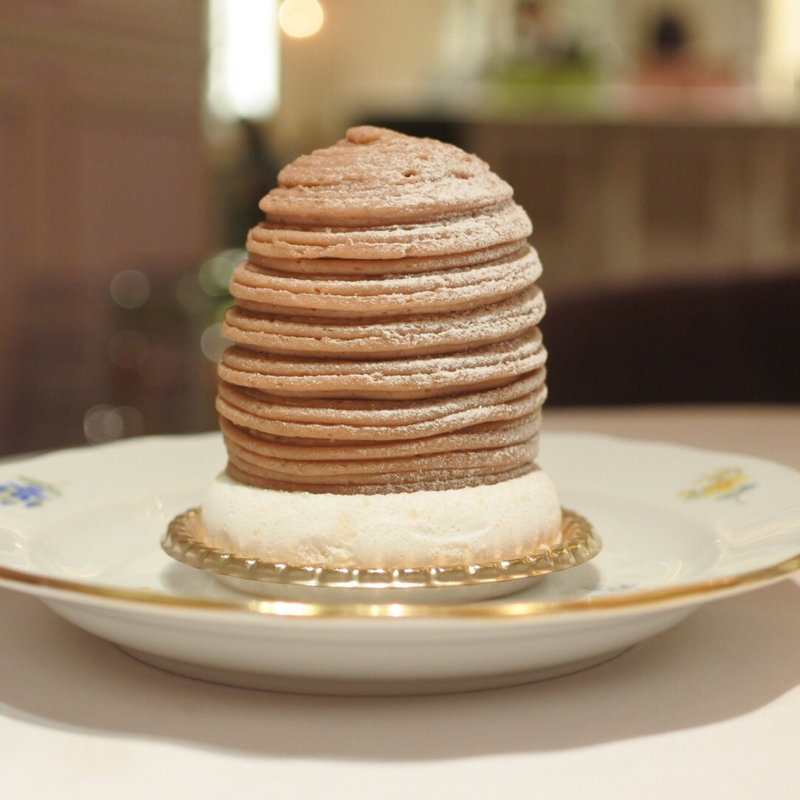 モンブラン(マイセン カフェ)