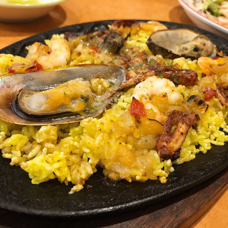 シーフードパエリア(サイゼリヤ アクロスプラザ杜せきのした店 )