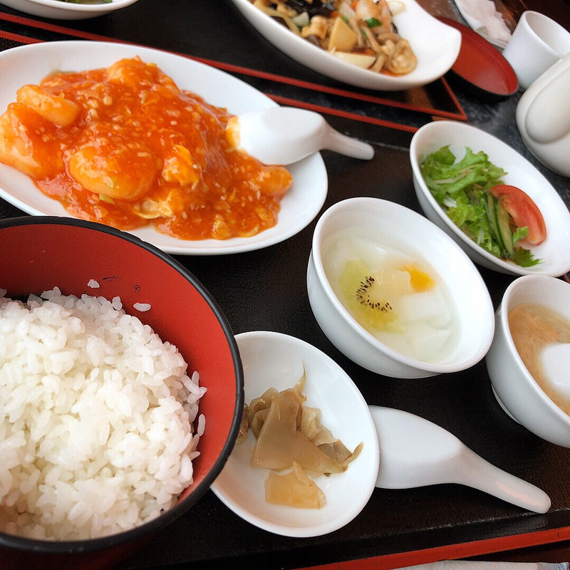 お得なランチセット エビのチリソース(トータス )