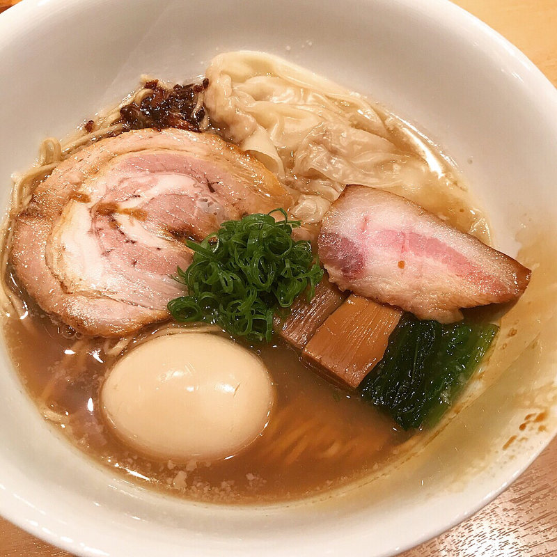 特製醤油そば(饗 くろ㐂)