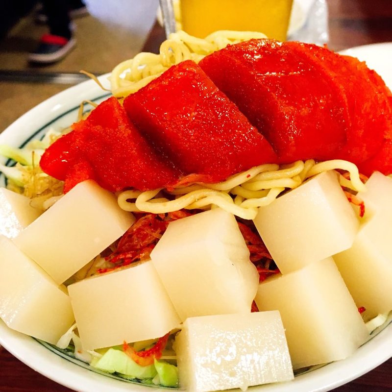 明太チーズもちもんじゃ(もんじゃ近どう 本店)