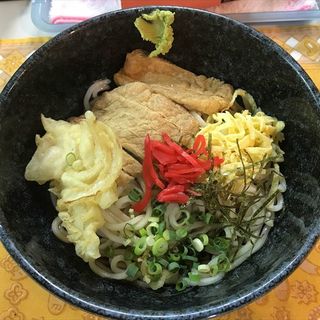 冷やしきつね(さざめうどん 落柿舎)