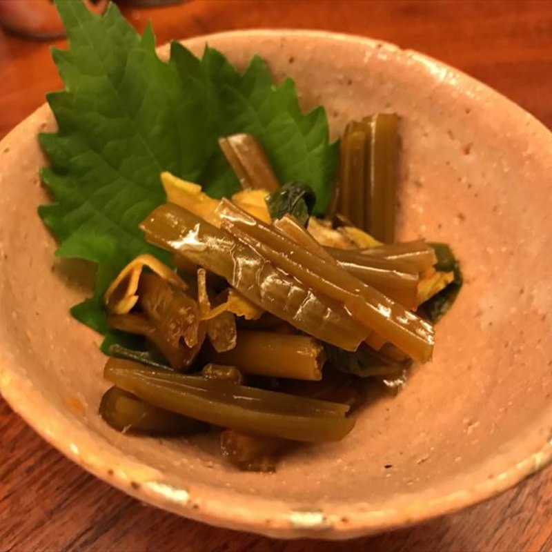 葉わさびつんつん漬け(北新地たゆたゆDX)