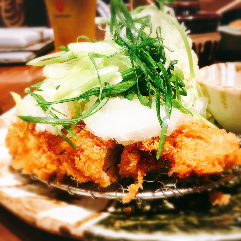 たっぷり九条ネギとおろしかつ善(名代とんかつ かつくら 北千住マルイ店)