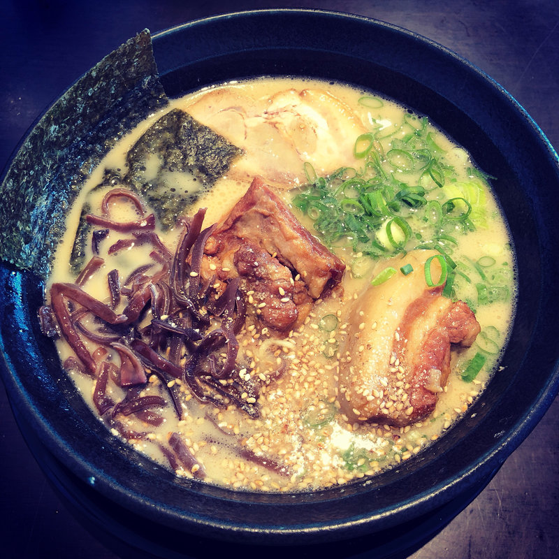 角煮らぁめん(とんこつらあめん楽台新店)