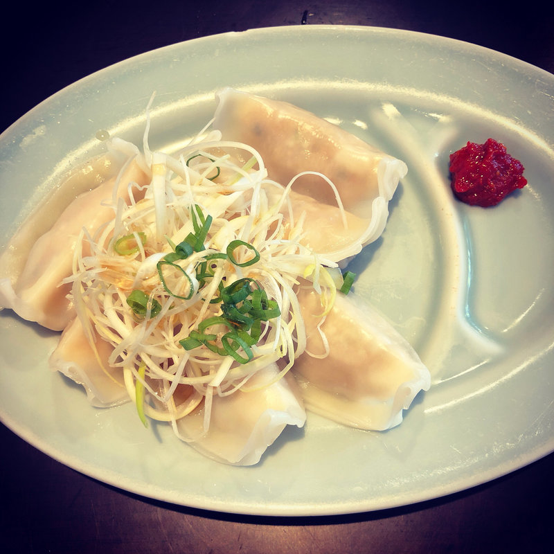 水餃子(とんこつらあめん楽台新店)