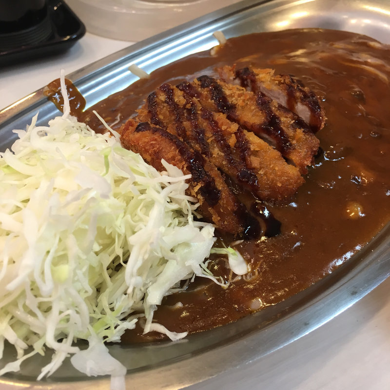 ジャンボチーズカレー+ヒレカツ(カレーのチャンピオン 栄プリンセス店 )