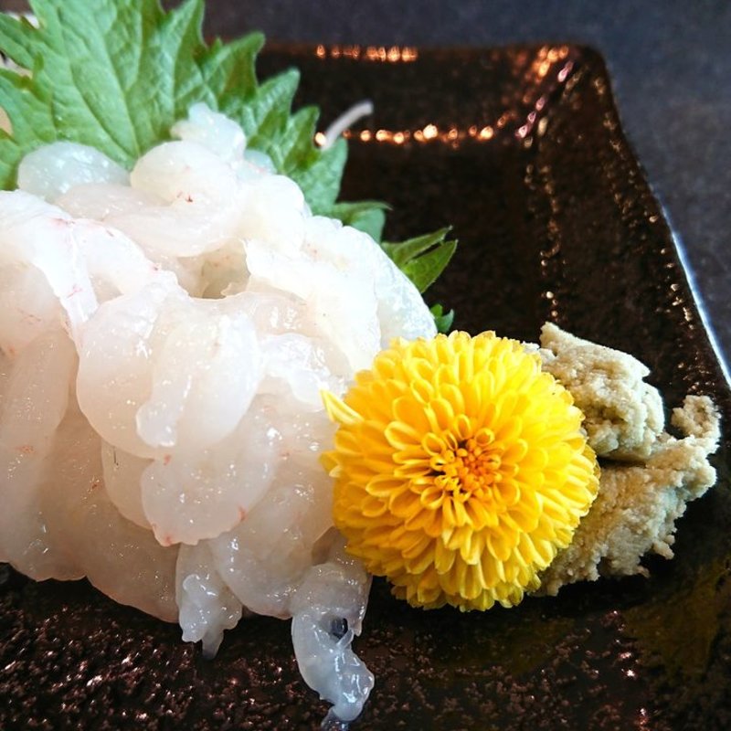 白えびお刺身(廻鮮氷見前寿し )