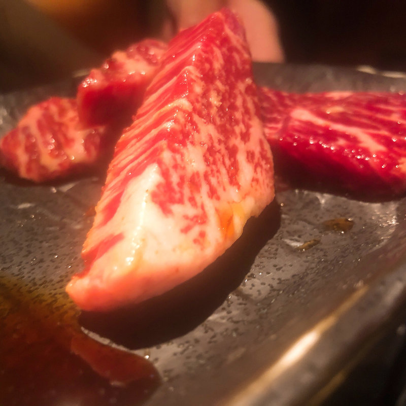 厚切りカルビ(焼肉ダイニング 太樹苑 渋谷店)