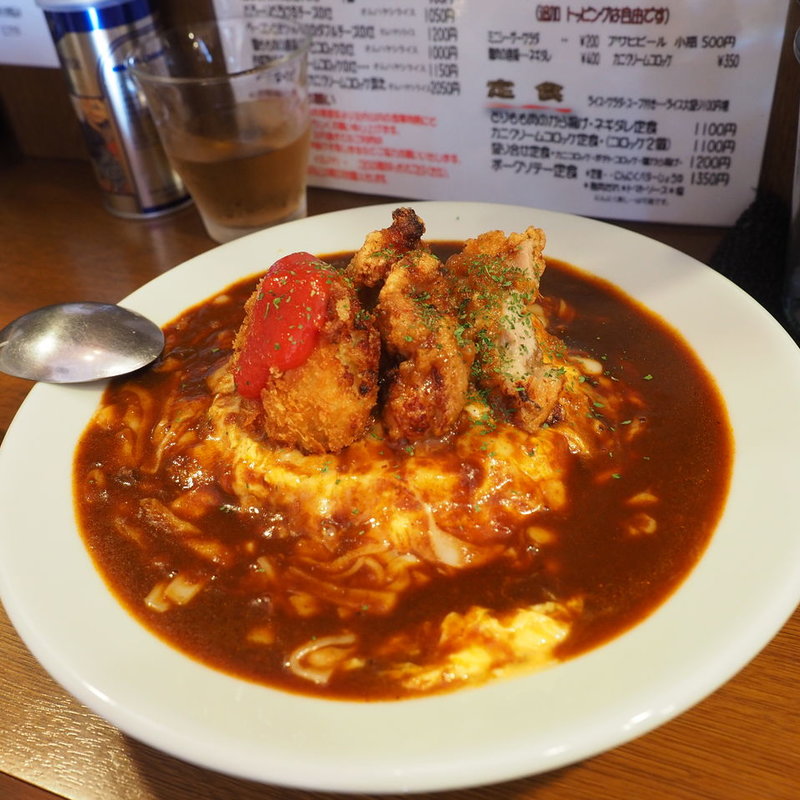 全部のせオムハヤシ(美味卵家)