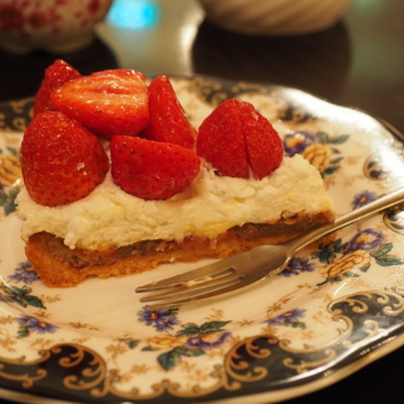 いちごのタルト(カフェ アコリット)